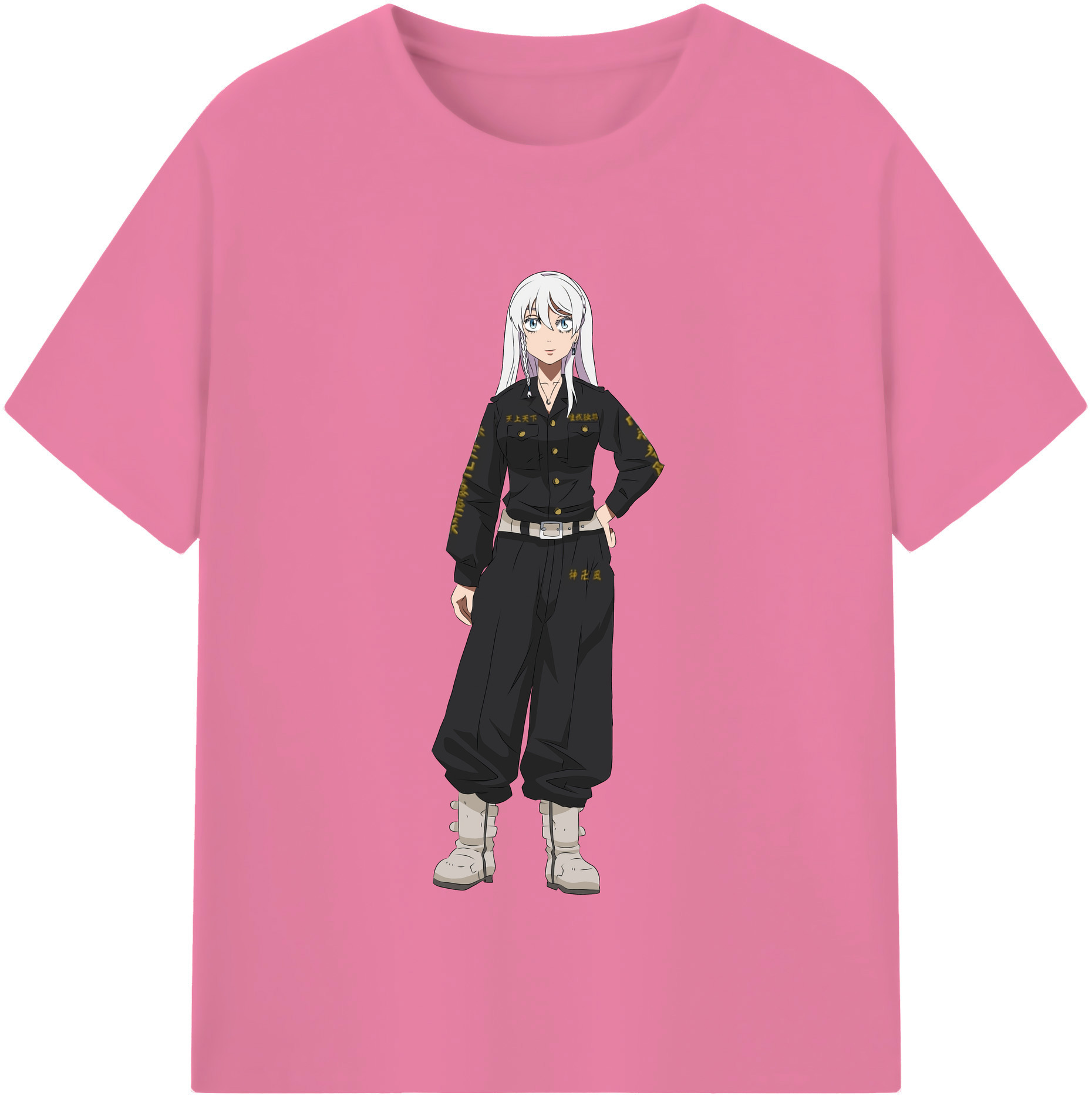 （画像用） 東京リベンジャーズ Tokyo Revengers 綿100％半袖Tシャツ（フロントプリント）